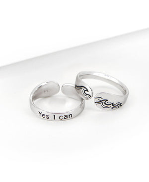 Yes I Can Affirmation Ring - Rings