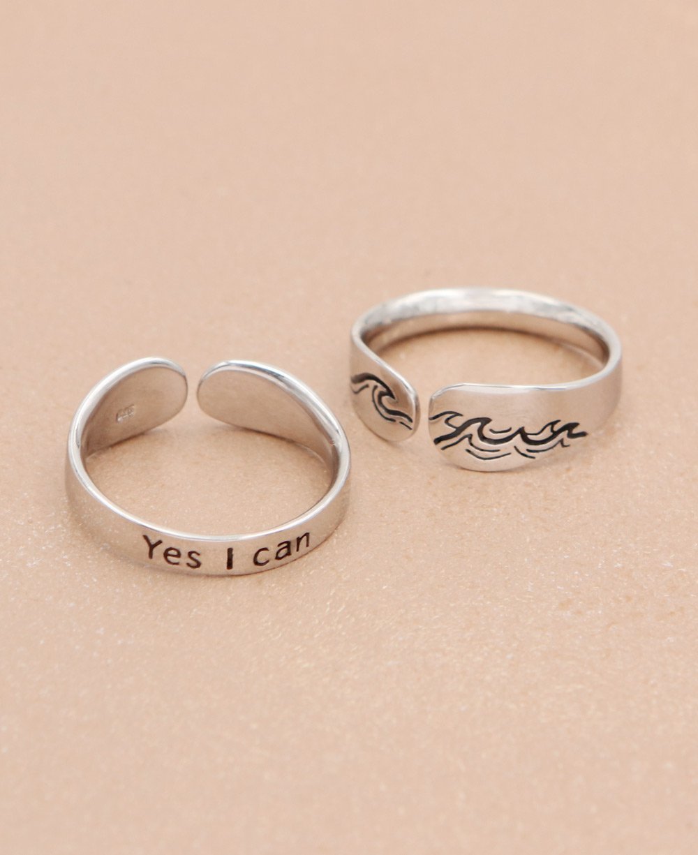Yes I Can Affirmation Ring - Rings