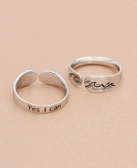 Yes I Can Affirmation Ring - Rings