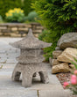 Zen Garden Japanese Pagoda Sculpture USA Made - Home