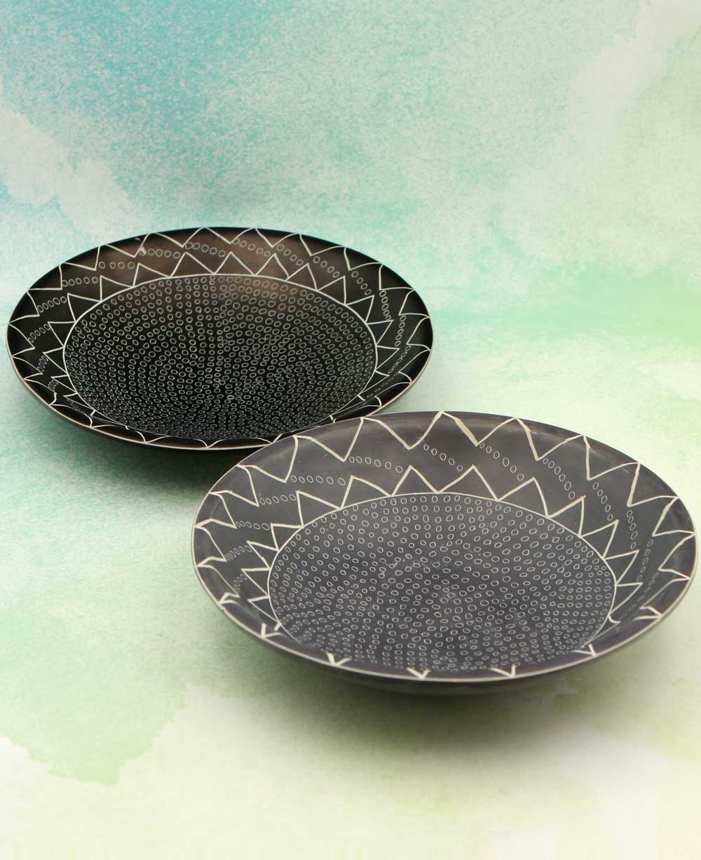 Zig Zag Kisii Display Bowls, Kenya - Decor