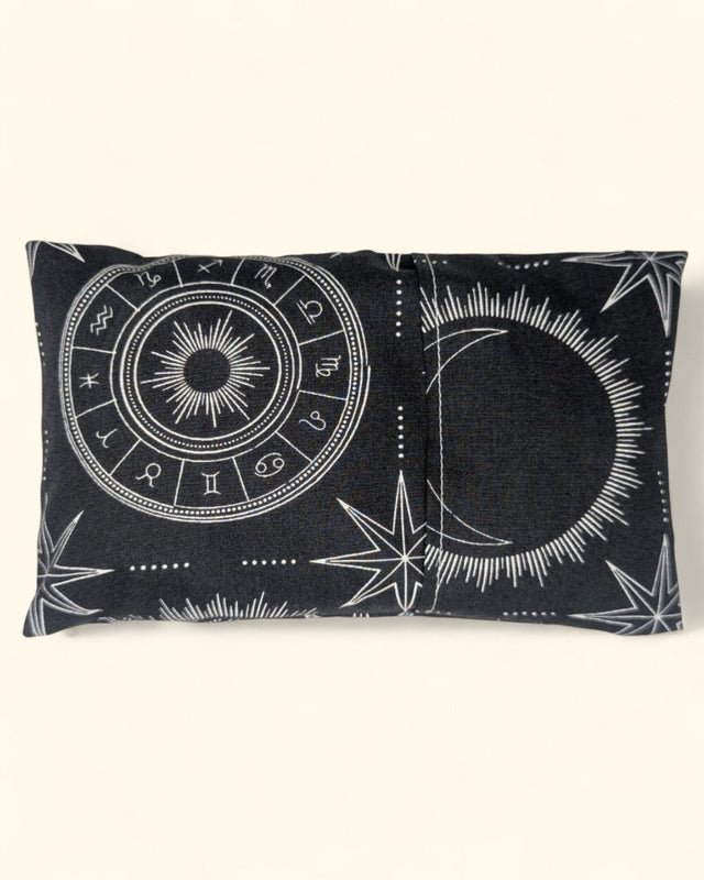 Zodiac Print Weighted Lavender Eye Pillow - Wellness