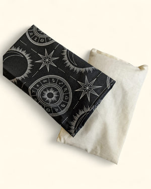 Zodiac Print Weighted Lavender Eye Pillow - Wellness