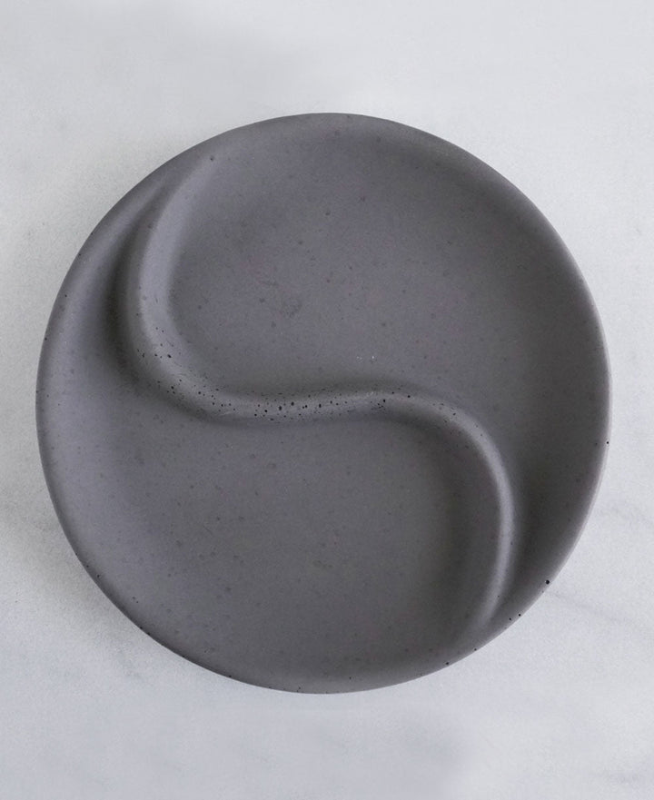 Abstract Yin Yang Trinket Tray - Decorative Plates