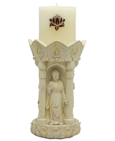 All Around Buddha Relief Charm Dish and Candleholder - Candle Holders