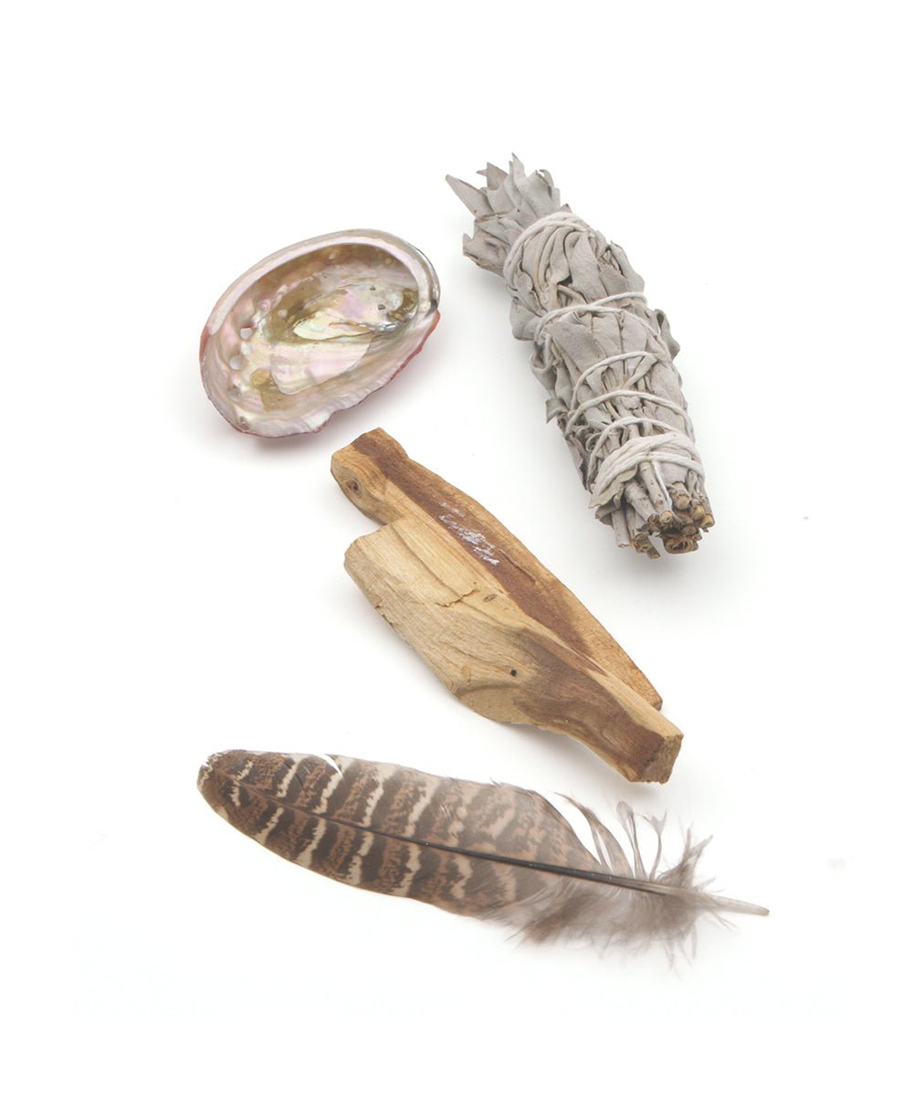 All In One Smudge Starter Kit -