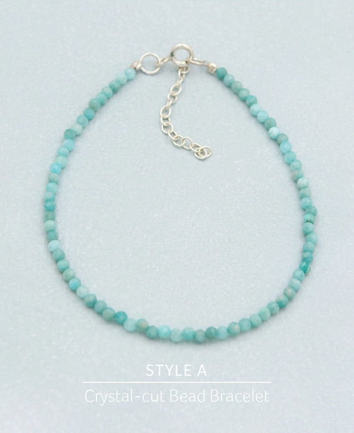 Amazonite Crystal Energy Bracelets, Multiple Styles - Style A