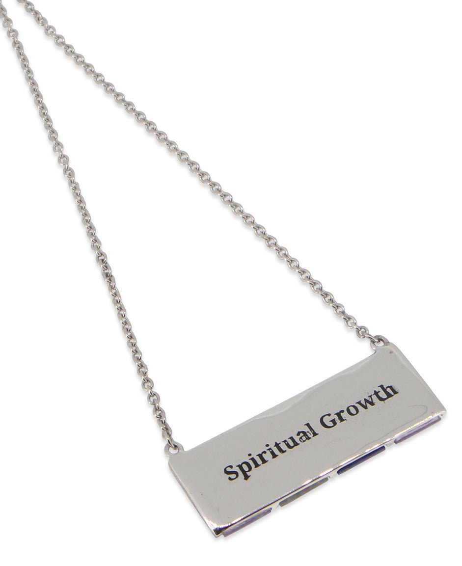 Amethyst, Labradorite, and Lapis Sterling Silver Necklace -