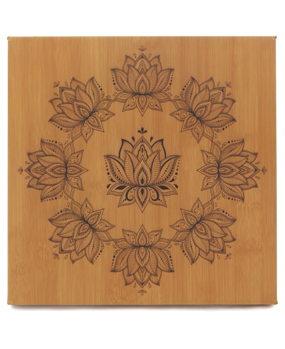 Artistic Circle of Triumph Lotus Wall Art - Posters, Prints, & Visual Artwork