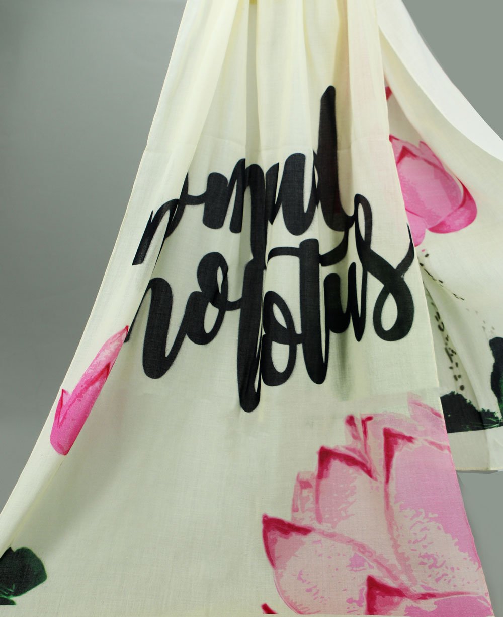 Artistic Print No Mud No Lotus Scarf - Scarves