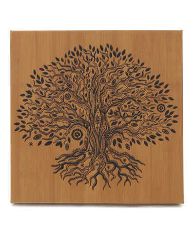 Artistic Tree of Life Wall Hanging - Wind Chimes