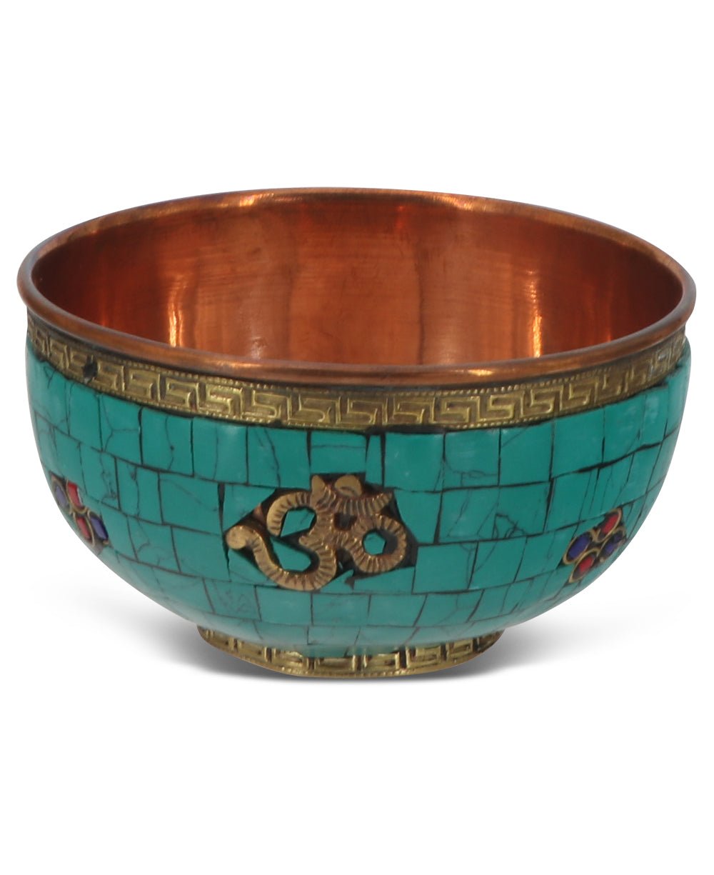 Beautiful Om Offering Bowl - Decorative Bowls