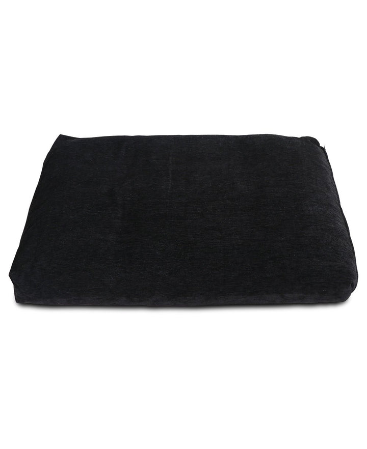 Black Zabuton Meditation Mat Cushion - Massage Cushions