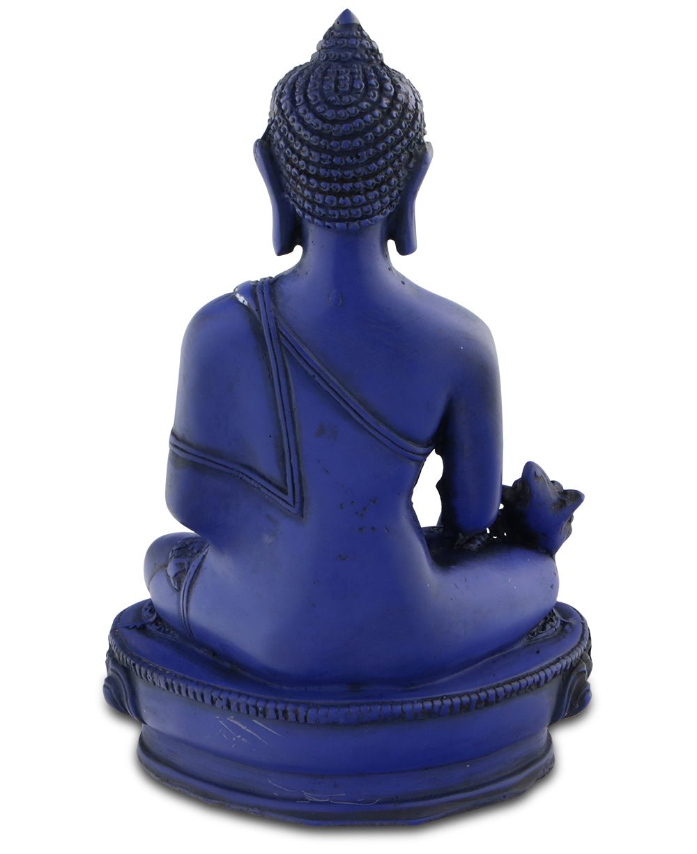 Blue Medicine Buddha Statue, Nepal - Sculptures & Statues Small