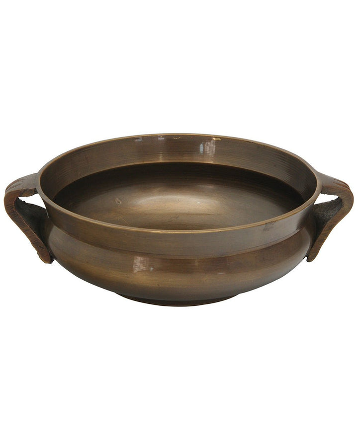 Brass Offering Bowl with Handles - Bowls