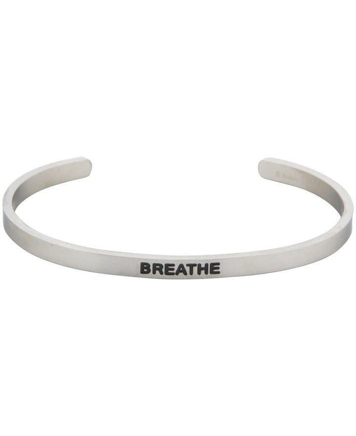 Breathe Cuff Bracelet, Adjustable - Bracelets