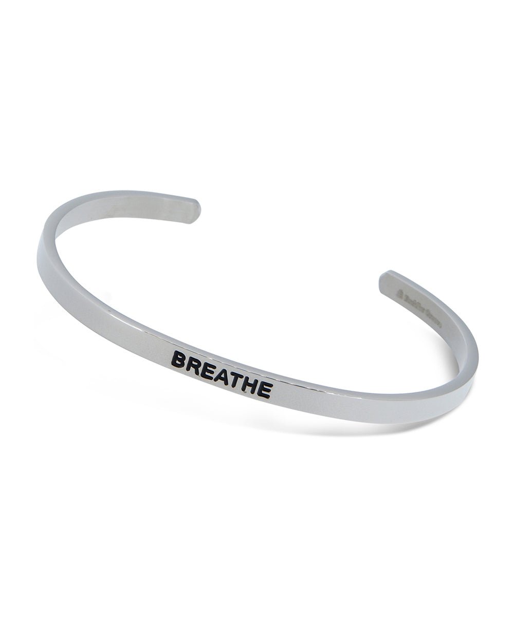 Breathe Cuff Bracelet, Adjustable - Bracelets