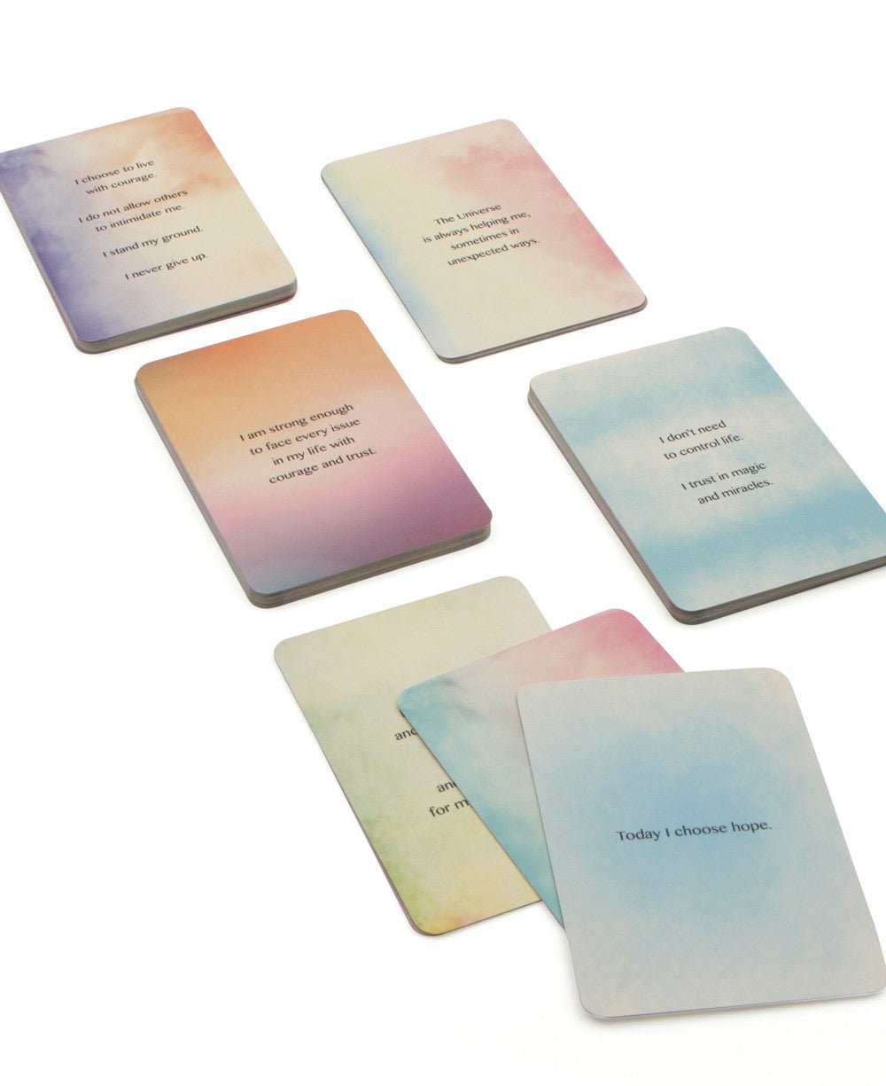 Butterfly Affirmations Card Set -