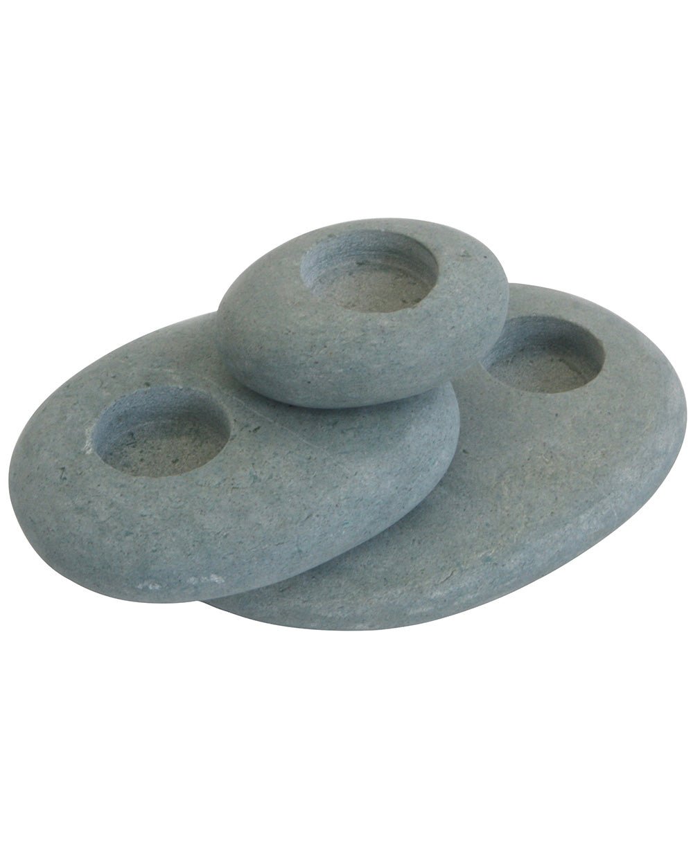 Cairn Stone Tealight Candle Holder - Candle Holders