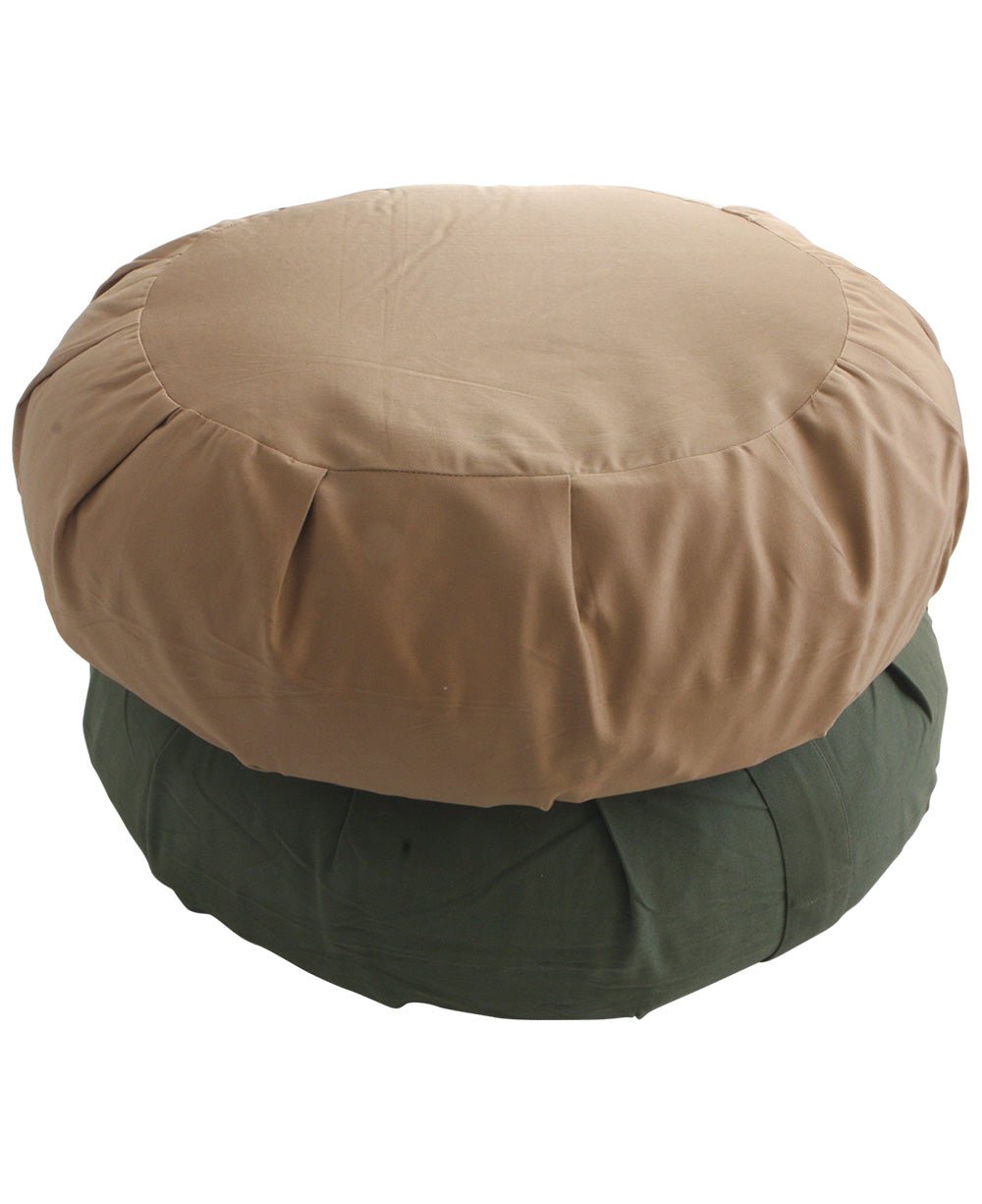 Camo Colored Zafu Cushion - Massage Cushions Camel