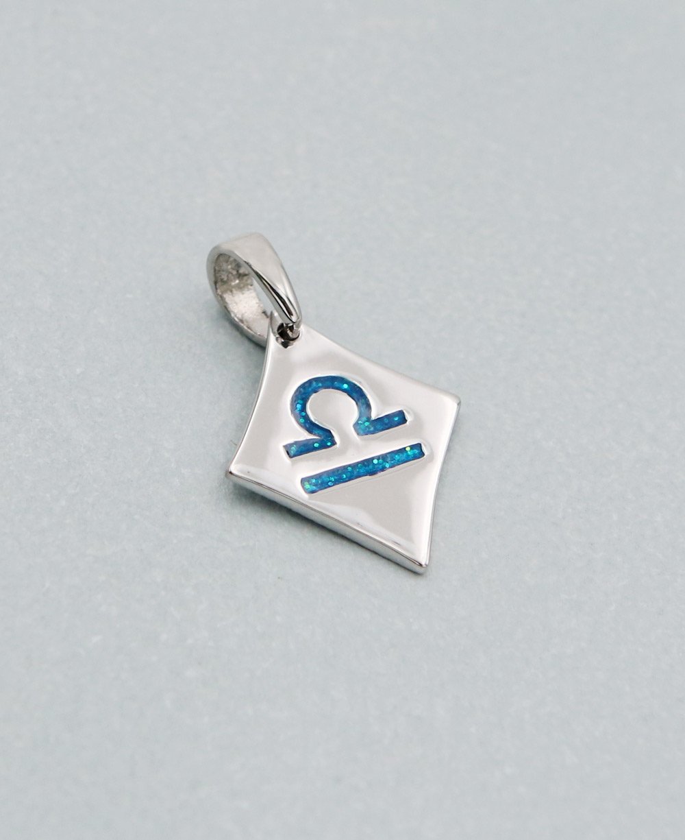 Celestial Sign Zodiac Pendants - Pendant Libra