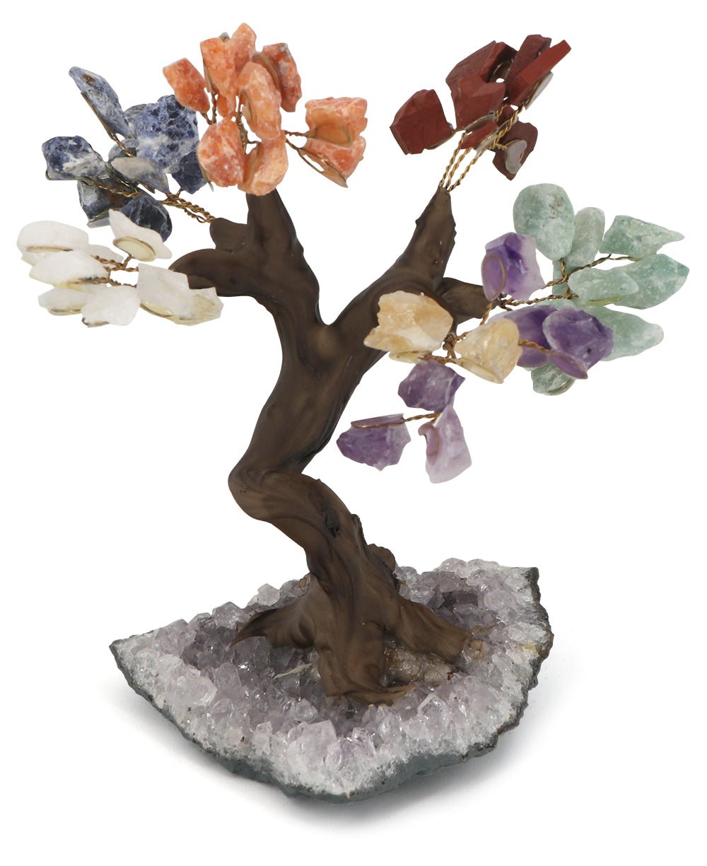 Chakra Gemstones Bonsai Tree - Decor