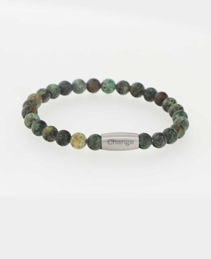 Change African Turquoise Gemstone Bracelet - Bracelets 7"