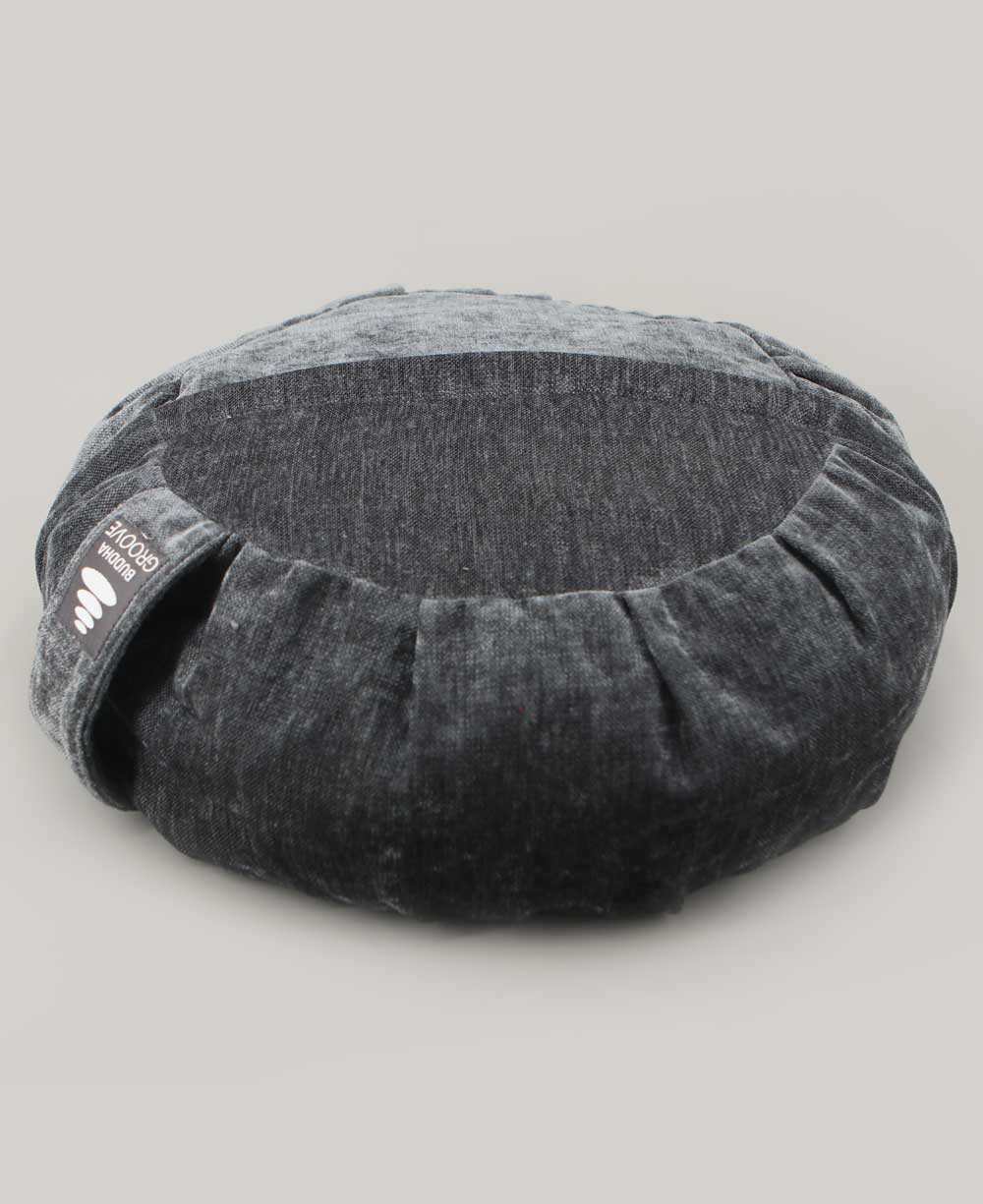Chartres Labyrinth Design Zafu Meditation Cushion - Massage Cushions