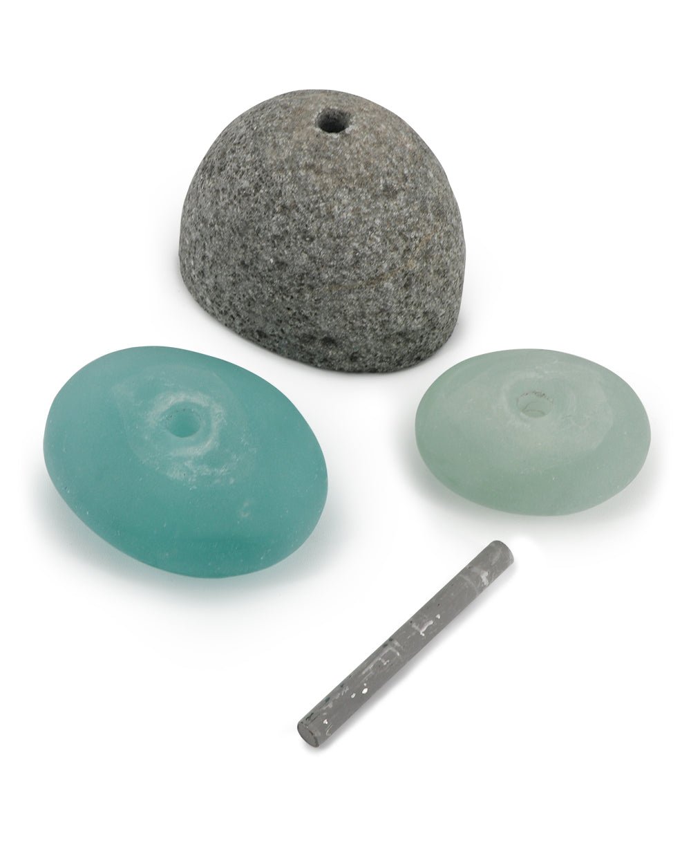 Colorful Glass Garden Zen Cairn Statue - Sculptures & Statues Triple Rock