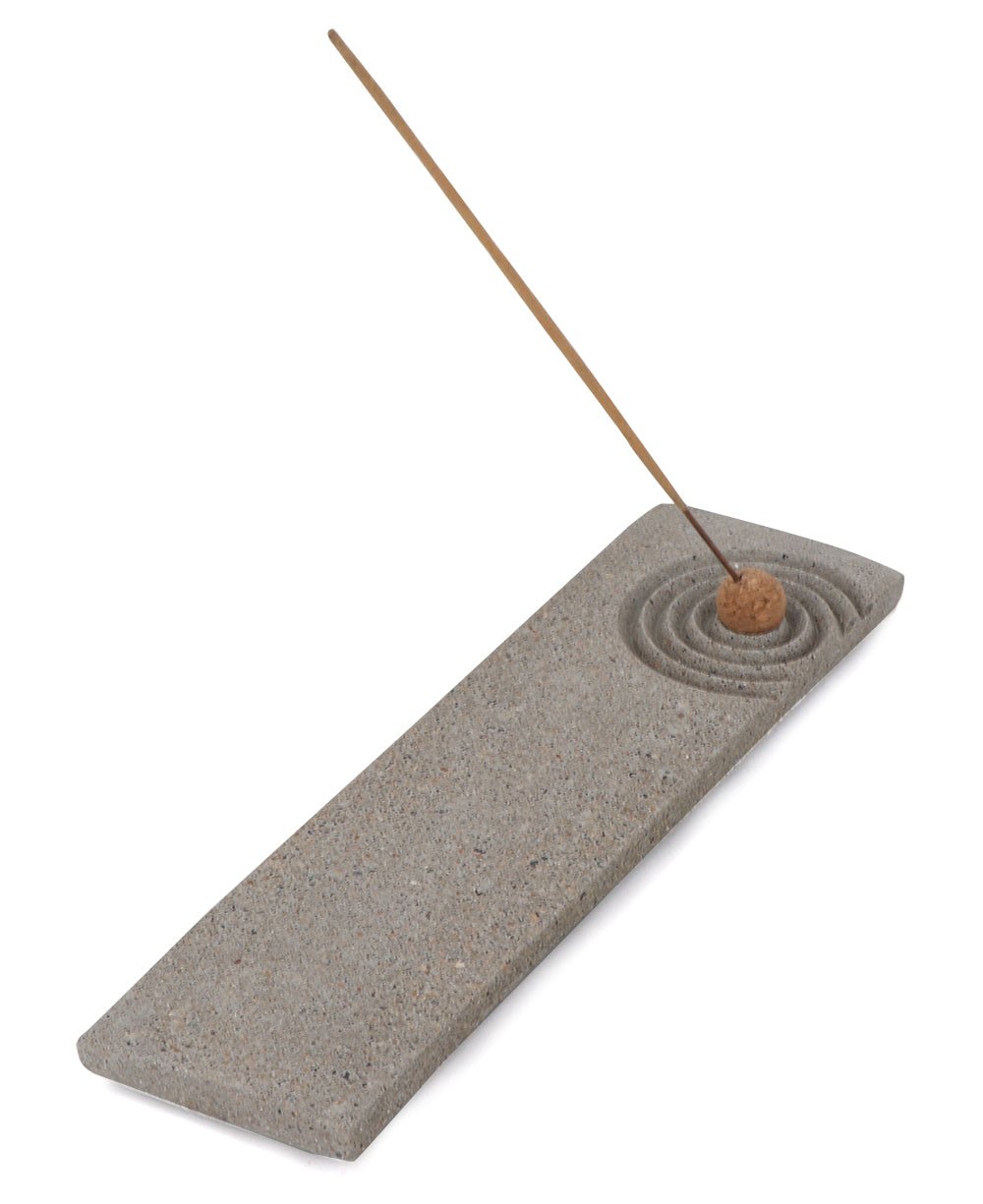 Concrete Artistic Incense Holder With Chakra Incense - Incense Holders