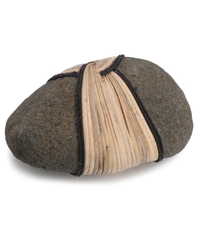 Decorative Zen Rocks With Rattan, Sold Individually - Home B