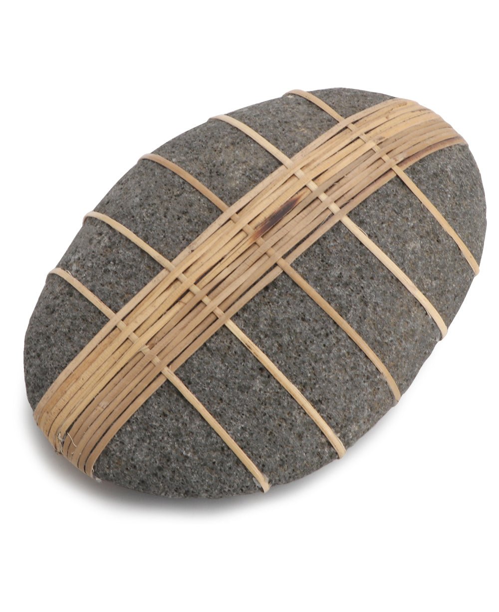 Decorative Zen Rocks With Rattan, Sold Individually - Home D