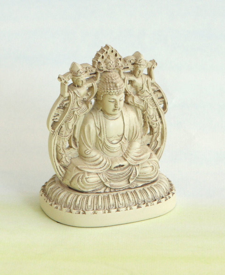 Double Sided Buddha Statue, Small - Sculptures & Statues