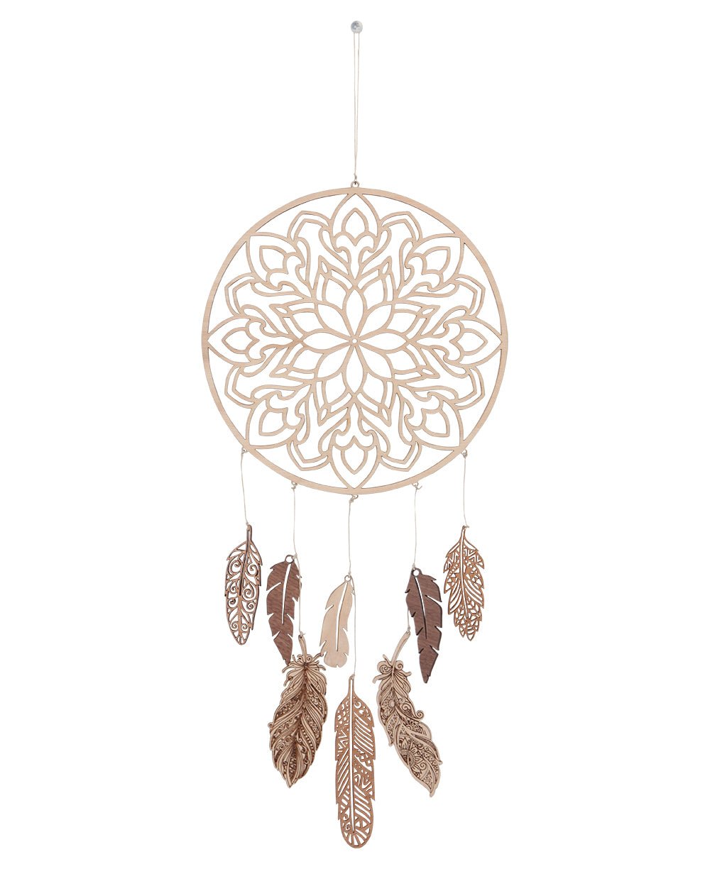 Dreamcatcher Inspired Mandala Wall Hanging - Posters, Prints, & Visual Artwork