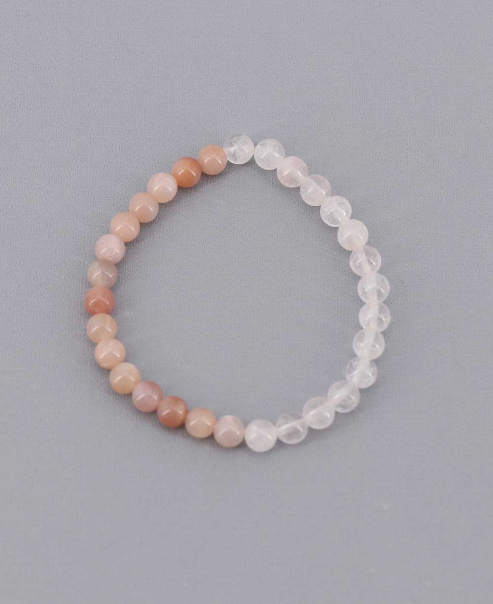 Duotone Gemstones Intention Stretch Bracelets - Bracelets Love