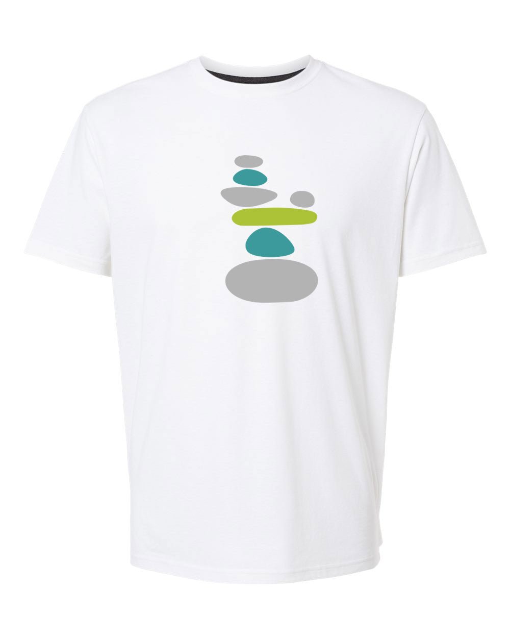 Eco-Zen Cairn Rocks Men's T-Shirt - Shirts & Tops S