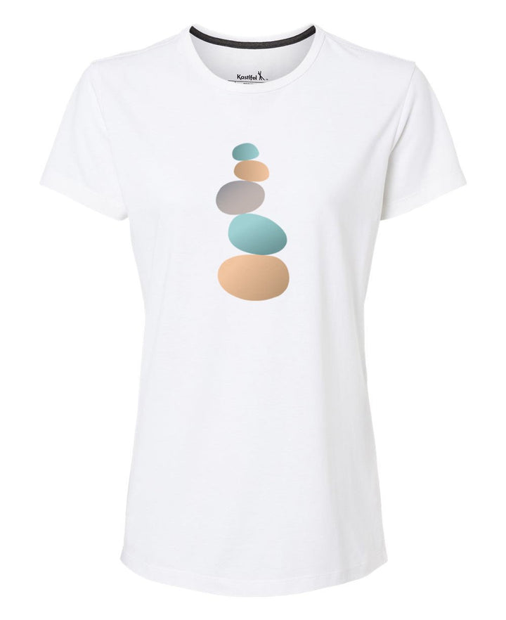 Eco-Zen Cairn Rocks Women's T-Shirt - Shirts & Tops S