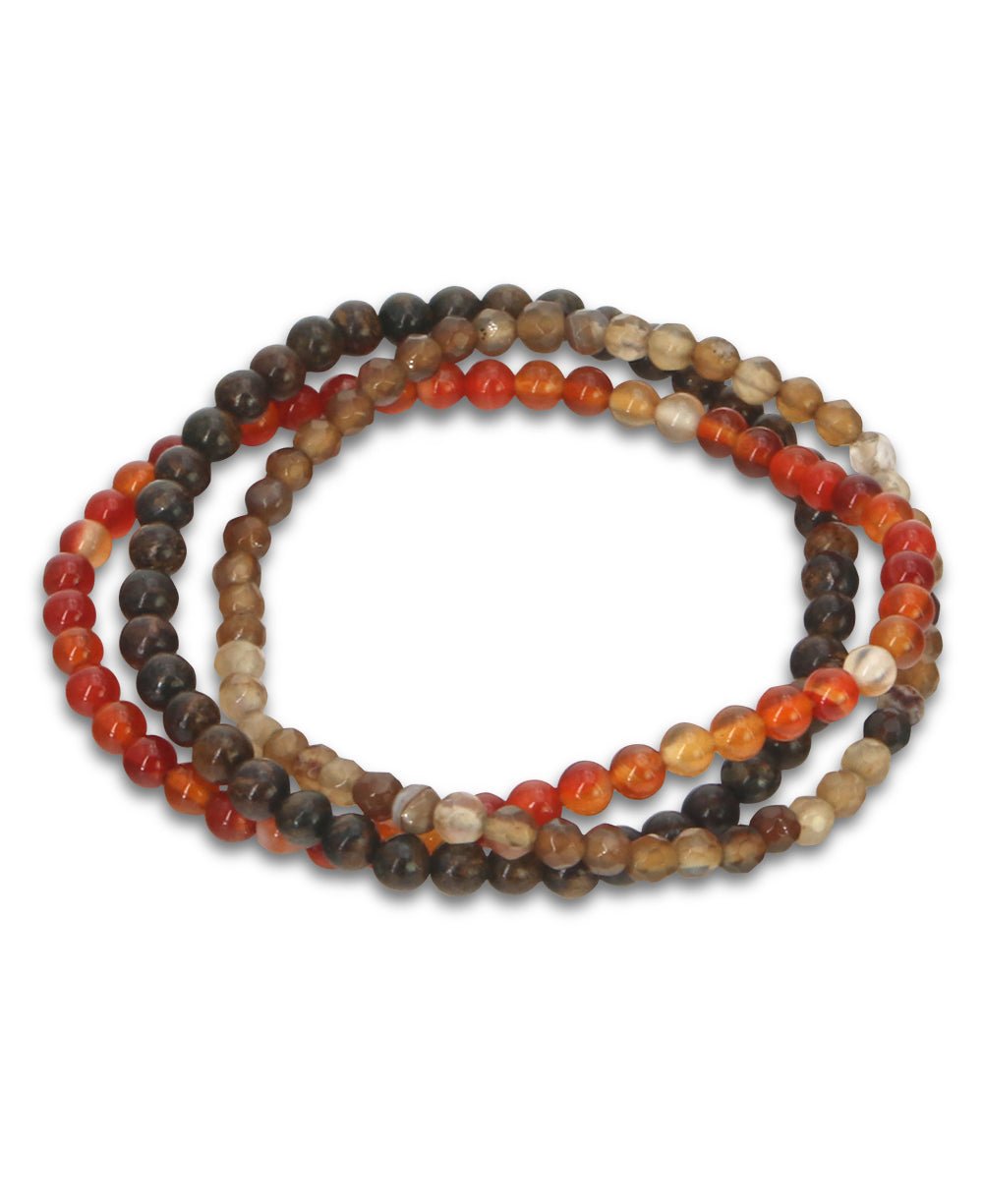 Energy Bracelets for Courage and Confidence, Set of 3 - Bracelets