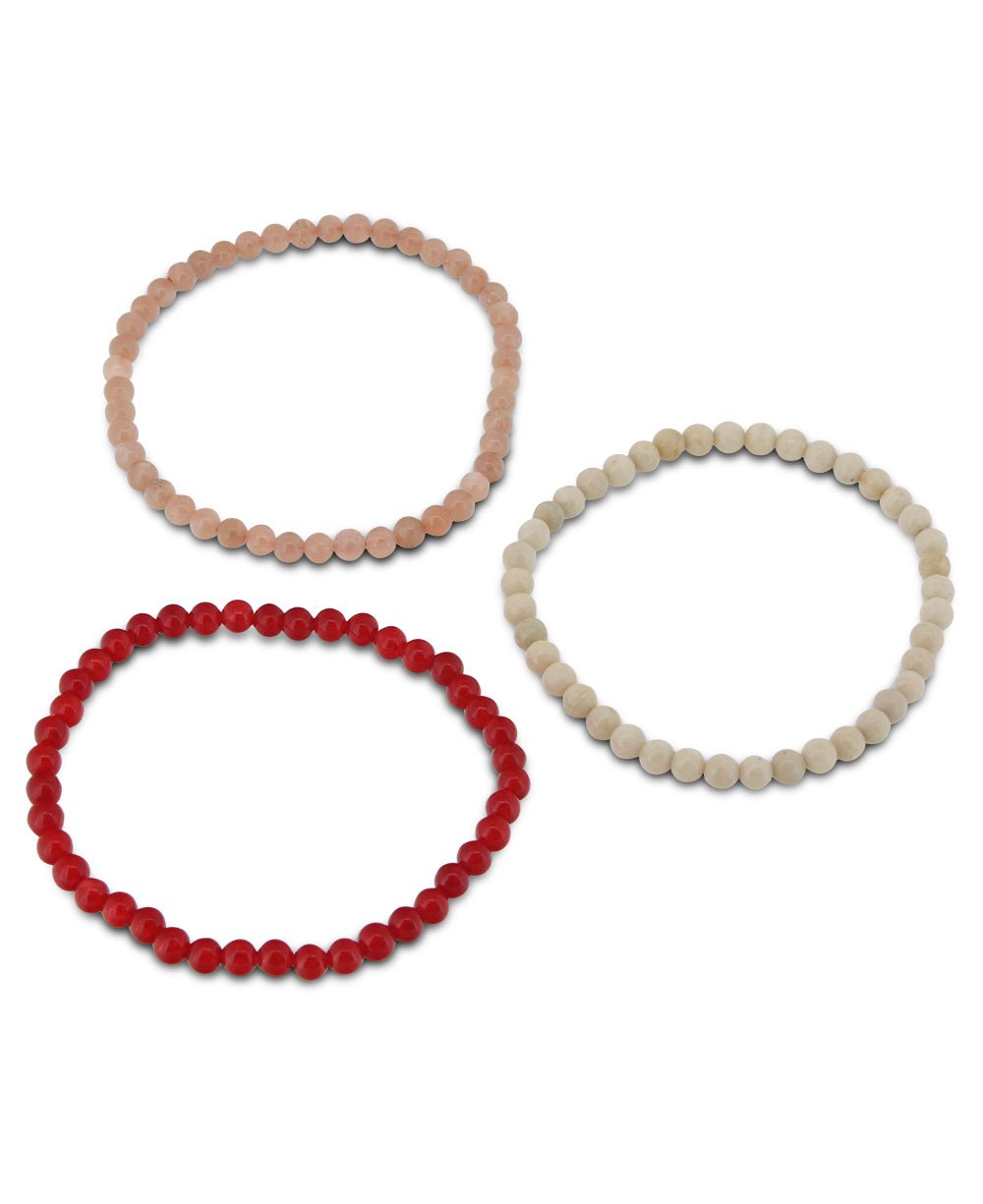 Energy Bracelets for Energizing and Amplification, Set of 3 - Bracelets
