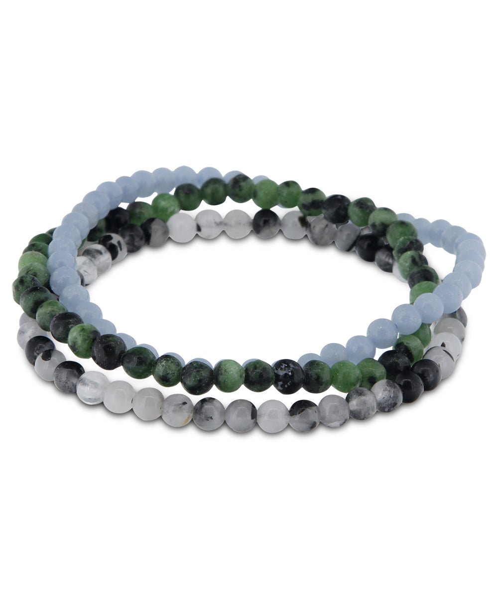 Energy Bracelets for Spiritual Intention, Set of 3 - Bracelets