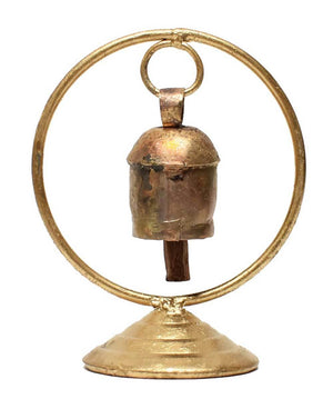 Fair Trade Tabletop Temple Bell - Hand Bells & Chimes