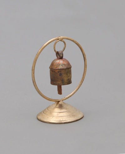Fair Trade Tabletop Temple Bell - Hand Bells & Chimes