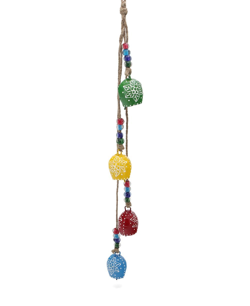 Fairtrade Cow Bells, String of 4 Bells - Wind Chimes