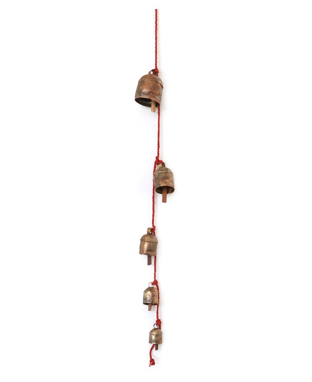 Fairtrade Melodious Five Bell Hanging Chime - Wind Chimes