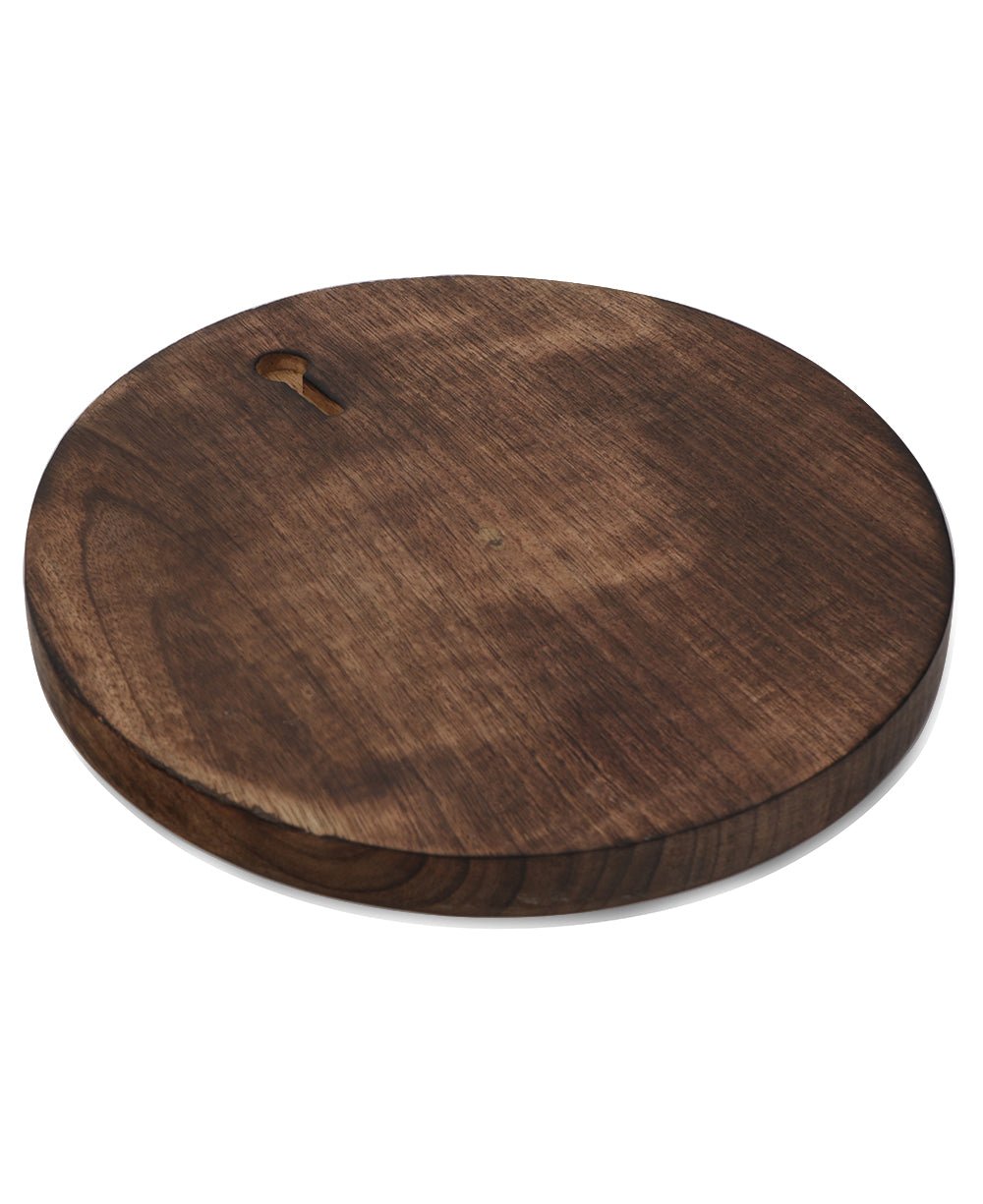 Fairtrade Seven Circle Wood Meditation Labyrinth Trivet and Wall Hanging - Puzzles