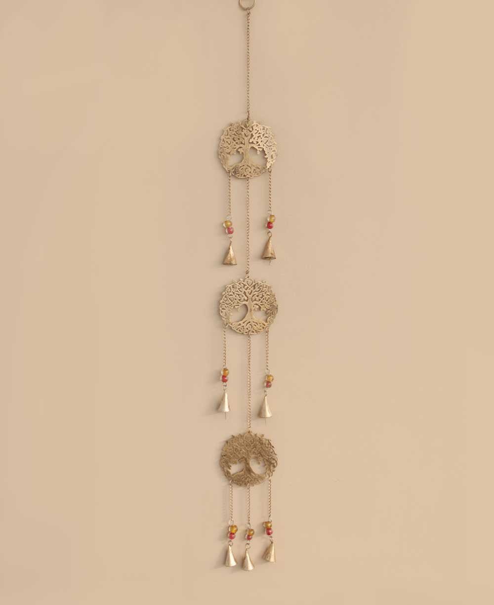 Fairtrade Three Tier Tree of Life Bell Chime Wall Hanging - Wind Chimes