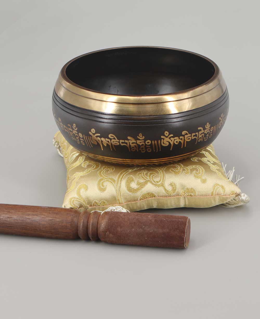 Five Dhyani Buddhas Singing Bowl - Hand Bells & Chimes