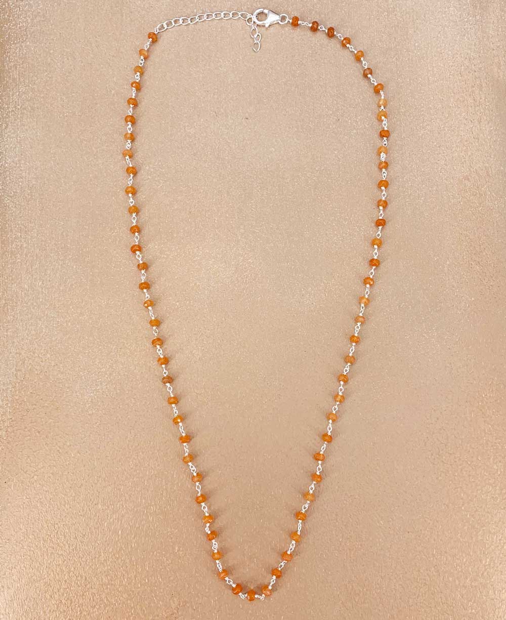 Gemstone Necklace Chain - Chains Carnelian