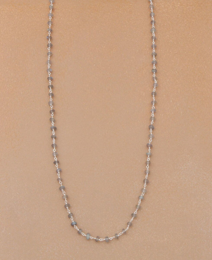 Gemstone Necklace Chain - Chains Labradorite