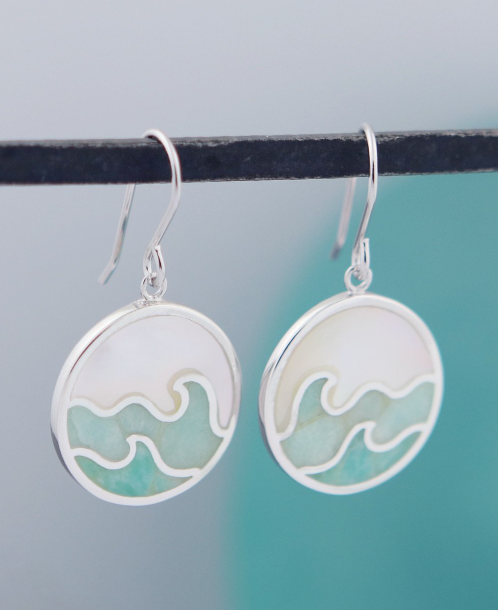Go With the Flow Ocean Earrings - Earrings